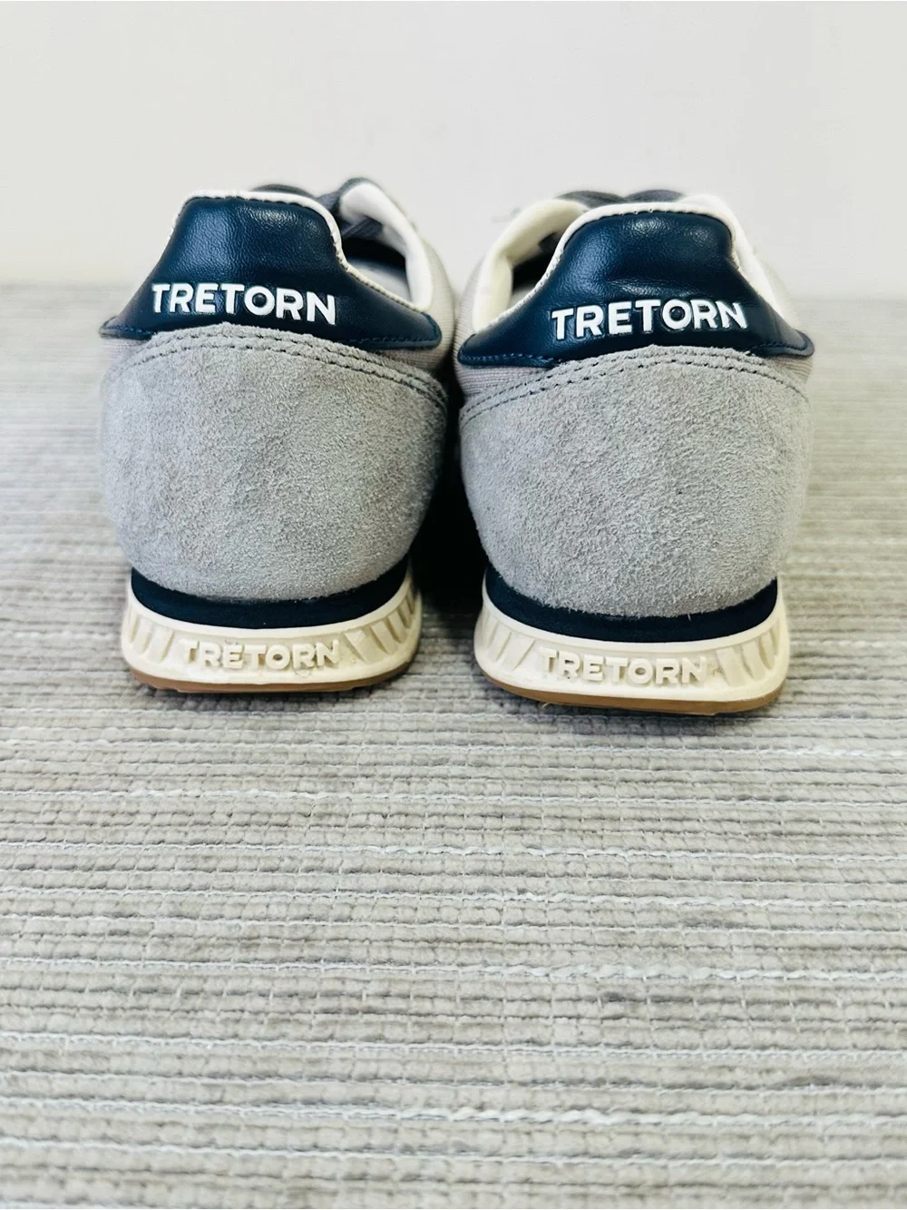 Tretorn Rawlins 2.0‎ Low Top Leather Textile Shoes Sneakers Womens Size 7,5